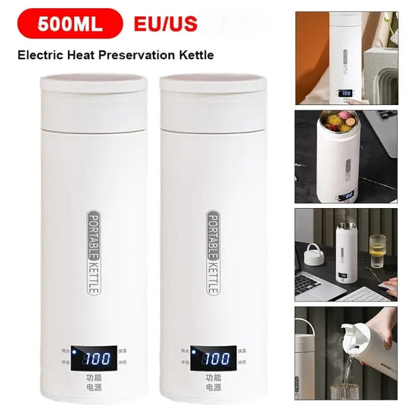 Portable Smart Heating Thermos