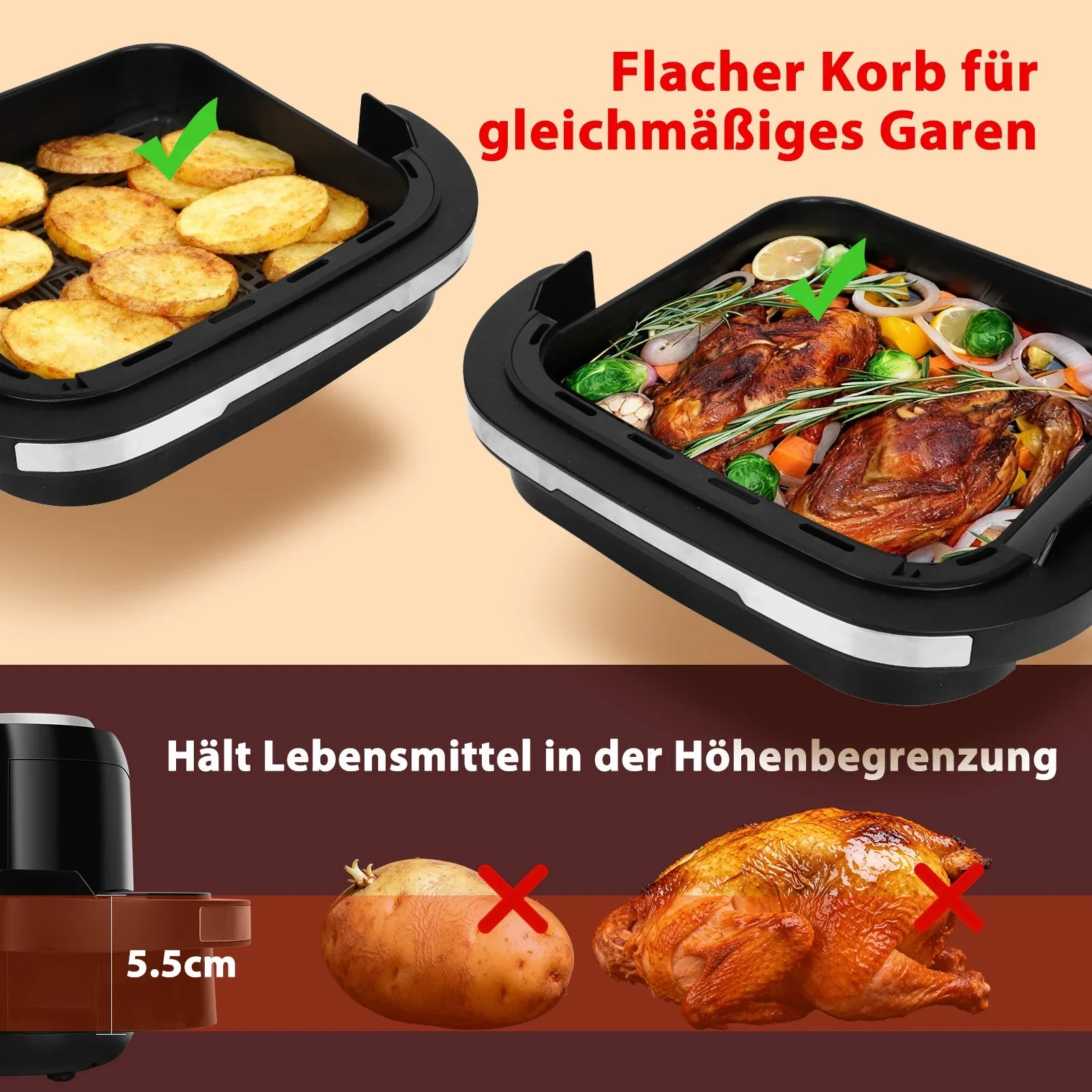 Aigostar Super Crisp Air Fryer
