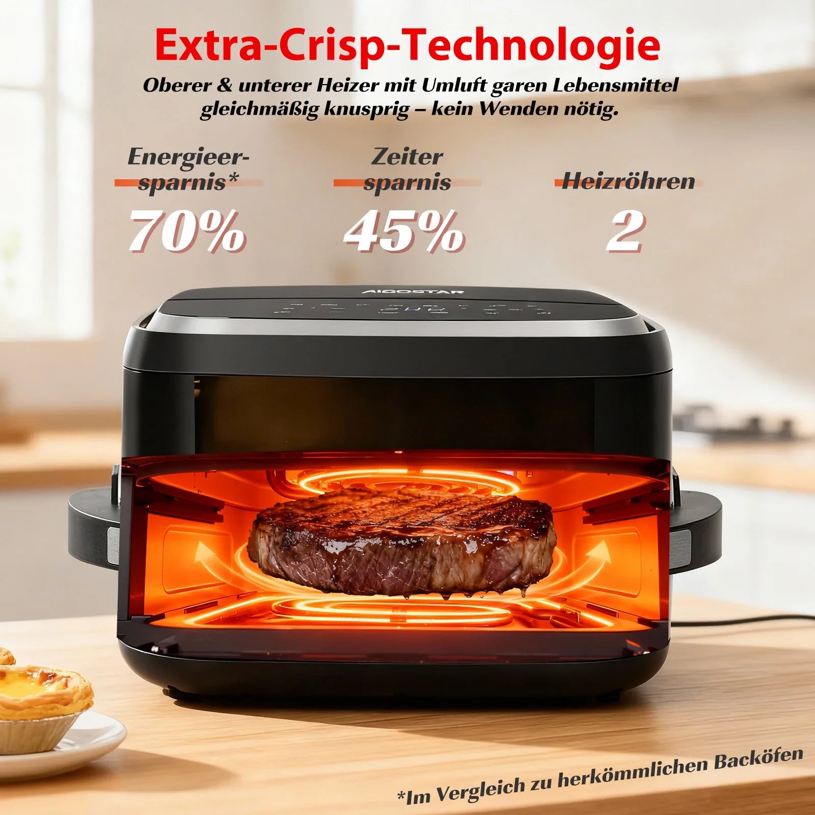 Aigostar Super Crisp Air Fryer