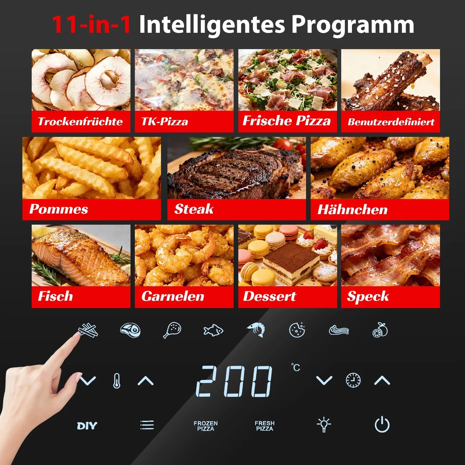 Aigostar Super Crisp Air Fryer