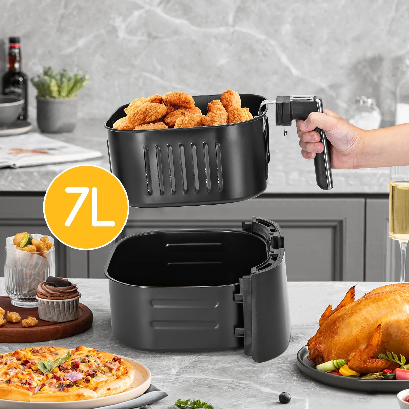 Aigostar Smart Kitchen Air Fryer