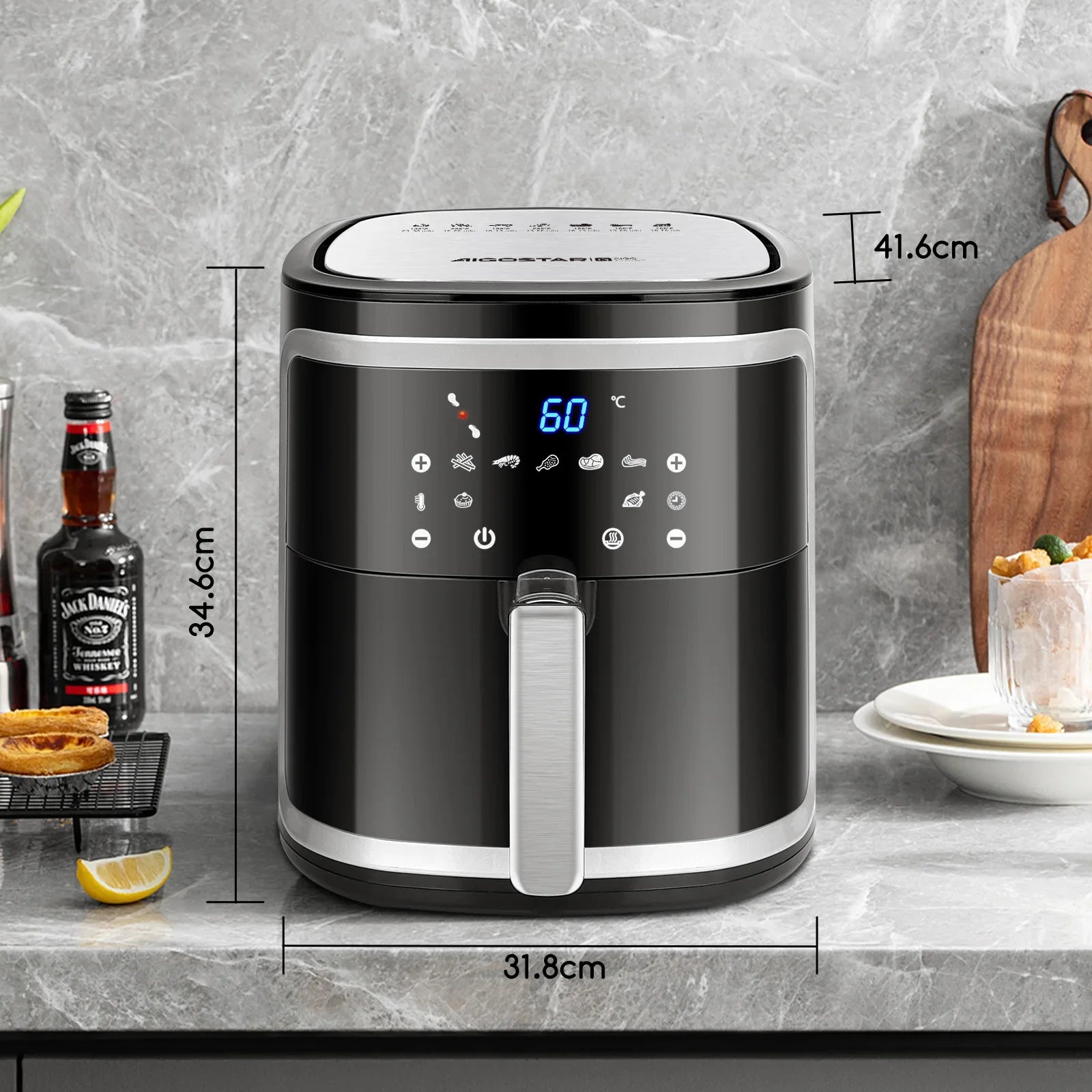 Aigostar Smart Kitchen Air Fryer