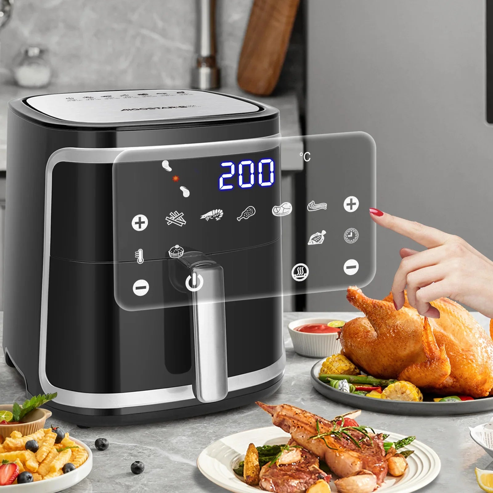 Aigostar Smart Kitchen Air Fryer