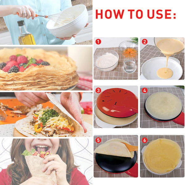 Quick Crepe & Pancake Maker
