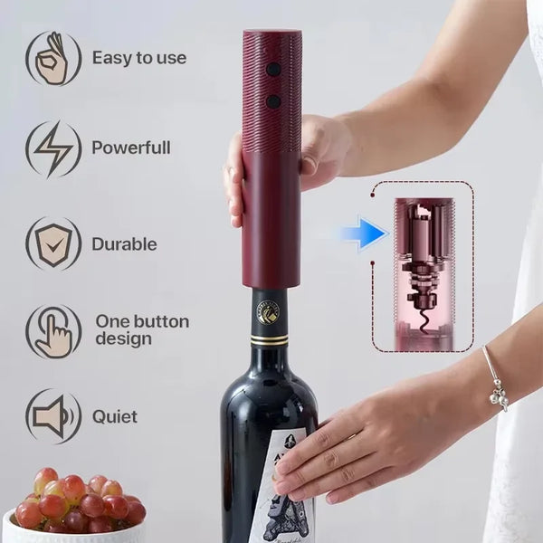 Effortless Wine Opening Magic