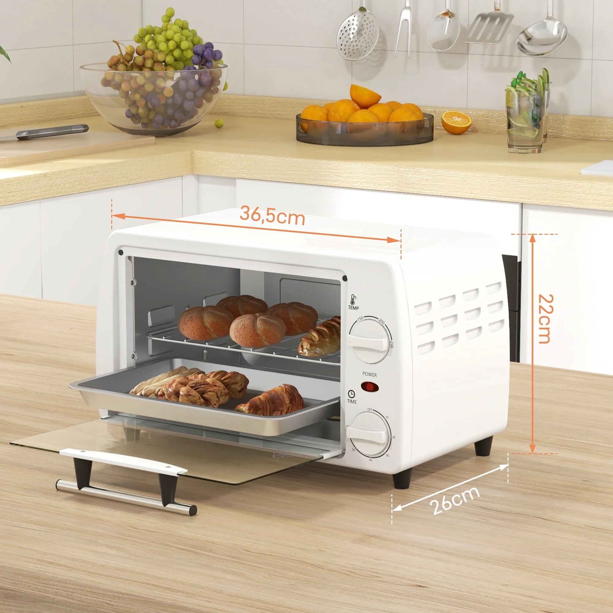 Compact Kitchen Buddy Oven