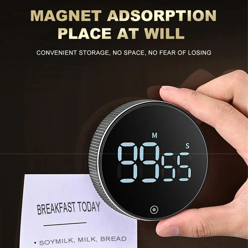 Smart Magnetic Kitchen Timer